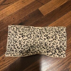 Cheetah Print Padded Bandeau
